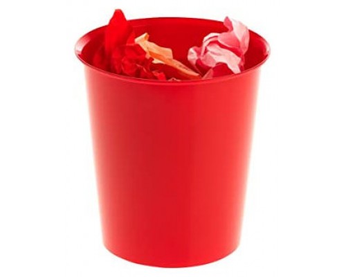 PAPELERA ECOGREEN 100% RECICLADO Y RECICLABLE ROJO 18 LITROS 290X310 MM ARCHIVO 2000 2001 RJ (Espera 4 dias)